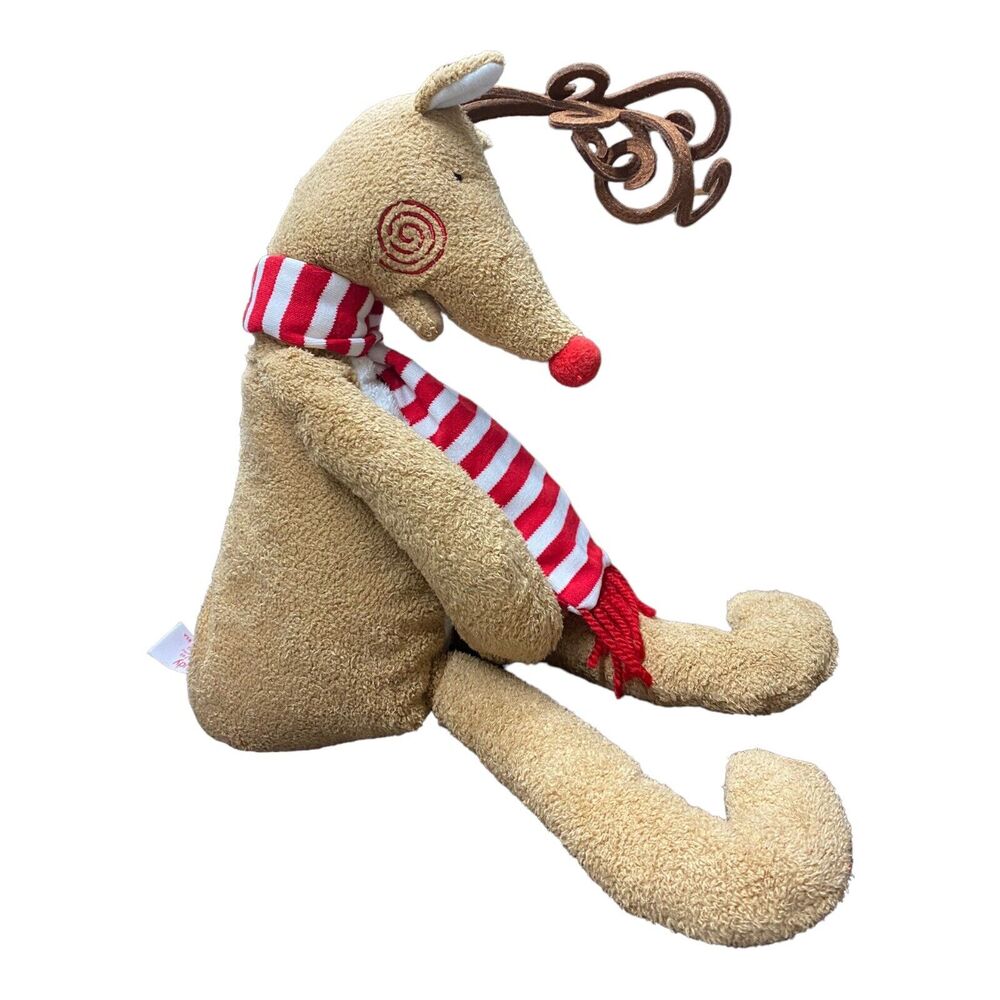 Bath & Body Works Christmas Rudy Reindeer Plush Shelf Sitter 16" Tall Stuffed
